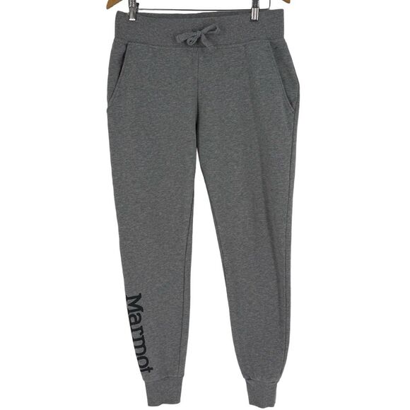 Marmot Men's Coastal Fleece Joggers in Grey Heather | Medium - Picture 3 of 8